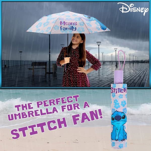 Paraply - Disney - 2400000749 - Lila - 100% polyester - För barn