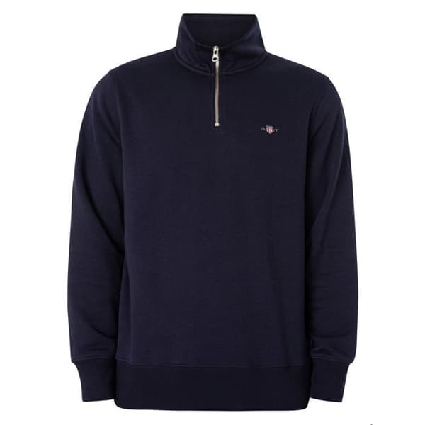 Sweatshirt med halv dragkedja Regular Shield - GANT