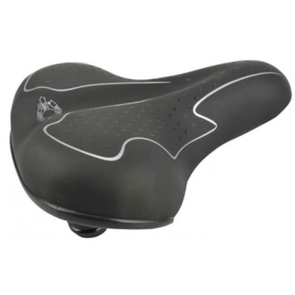 FISCHER Cykelsadel för vandring Elastomer - unisex svart/vit
