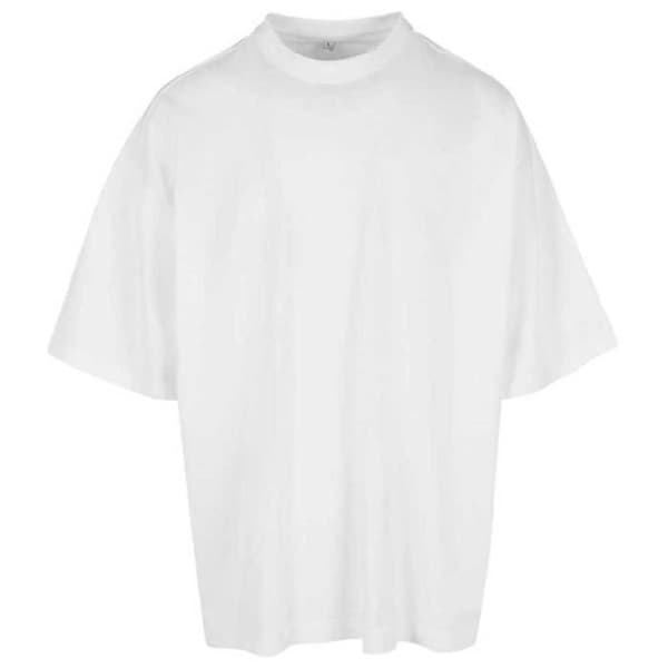 Bygg Ditt Varumärke Huge Tee T-shirt, Vit, L Man