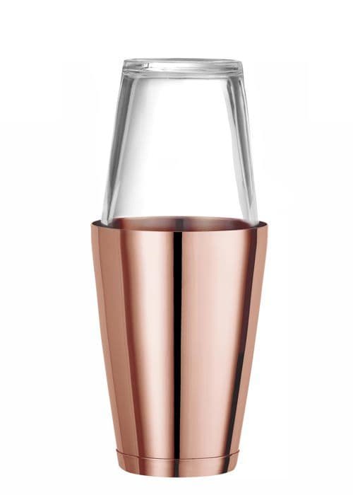 Shaker - HENDI - Set cocktail - Rostfritt stål - Polerat koppar - 800 ml