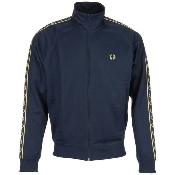 Fred Perry Contrast Tape Track Jacket, Herrjacka