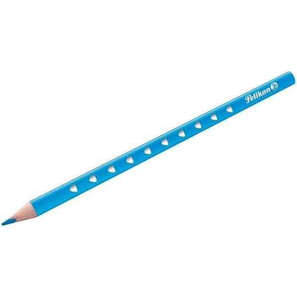 Pelikan SILVERINO - 12 triangulära färgpennor, stift 3,0 mm, etui
