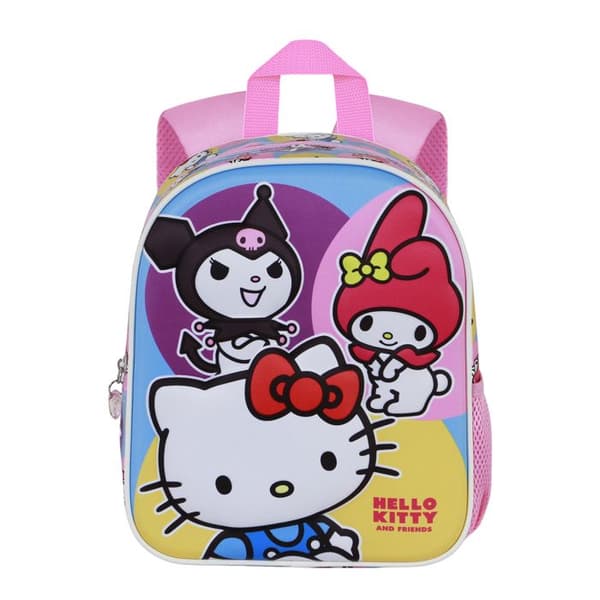 3D Elite Ryggsäck - Hello Kitty Happy - Rosa - One Size