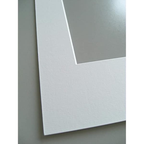 Utställningspasspartou - Walther Design - PA041W - Vit - 30 x 40 cm - Rektangulär