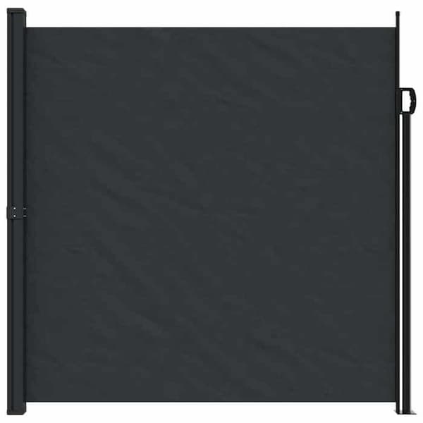 vidaXL Fällbar sidokappa svart 200x300 cm 4004354