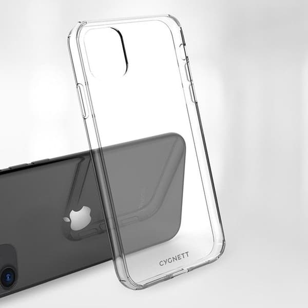 CYGNETT AEROSHIELD VÄSKOR FÖR IPHONE 12 PRO MAX - CRYSTAL - TELEFOLKÅL,