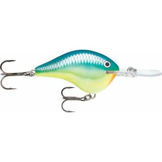 Dykbeten - Rapala - DT - 6 cm - Blå/multifärgad - Interna rassel