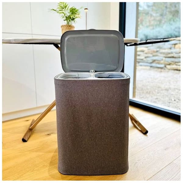 Tvättkorg med lock SVEN 90L