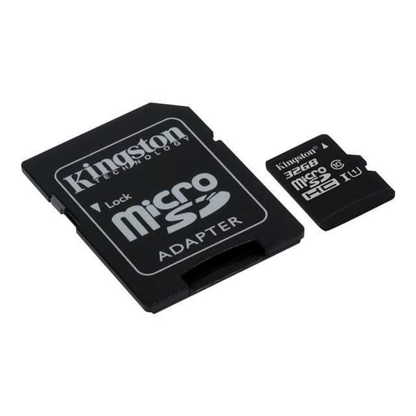 KINGSTON TECHNOLOGY micro SDHC UHS-I flashminneskort - 32 GB Class10 - 45 MB/s läshastighet