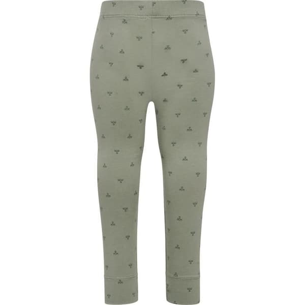Hummel BEE AOP baby leggings - skugga