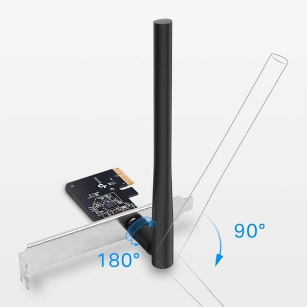 Wifi-adapter - TP-LINK - Archer T2E - AC600 - Dual-band - PCI Express