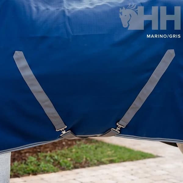Utomhustäcke för häst Rambo - Blå - 130/183 cm
