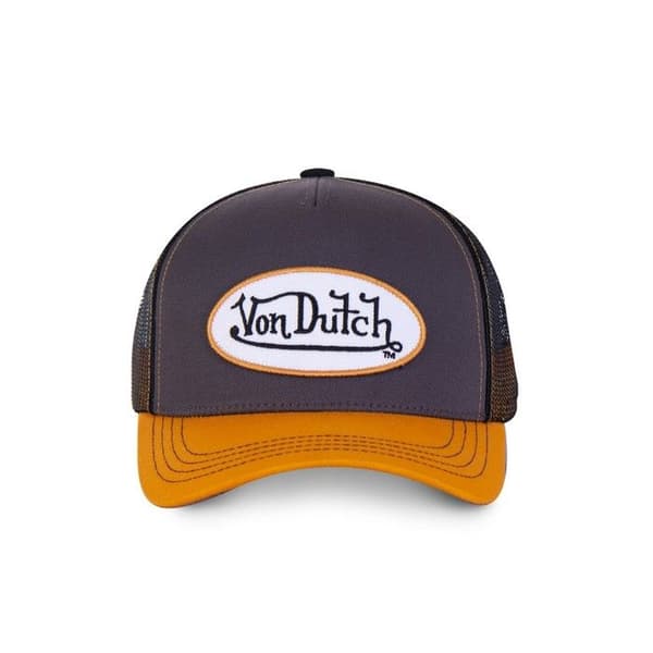 Keps - Von Dutch - Grå och orange krage - Blandad - Sommar - Mode