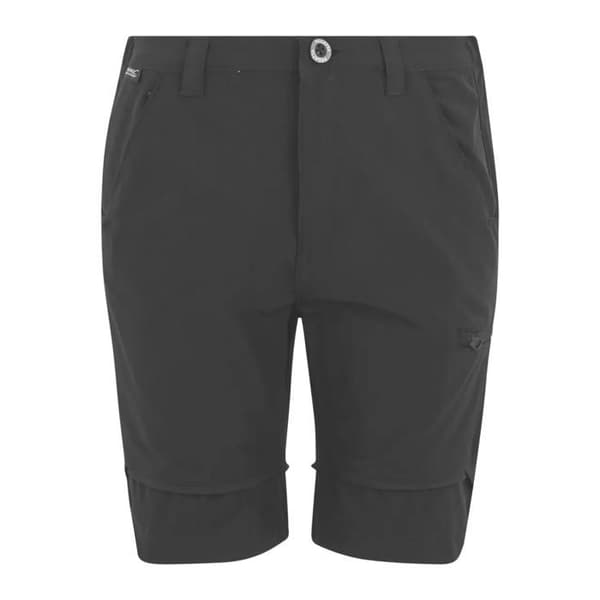 Regatta Highton Stretch barn vandringsbyxor - mörkgrå