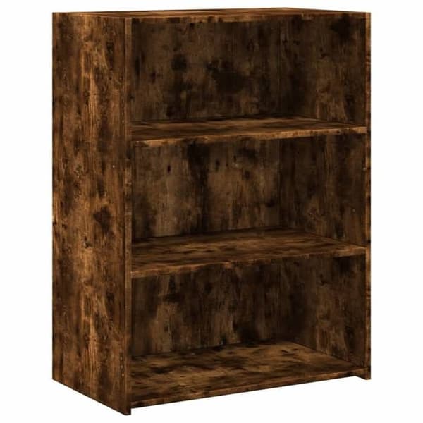 vidaXL Buffé ekrå 70x41x93 cm ingenjörsträ 846373