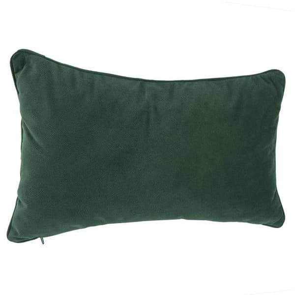 Kudde "LILOU" bomull grön 30x50cm - Atmosphera inredningsskapare