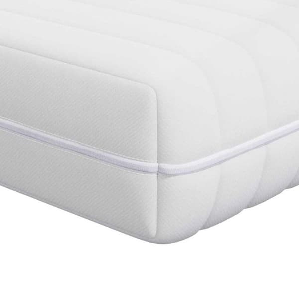 Matelas Vidaxl Madrass Vit 100 x 200 cm Pocketfjäder