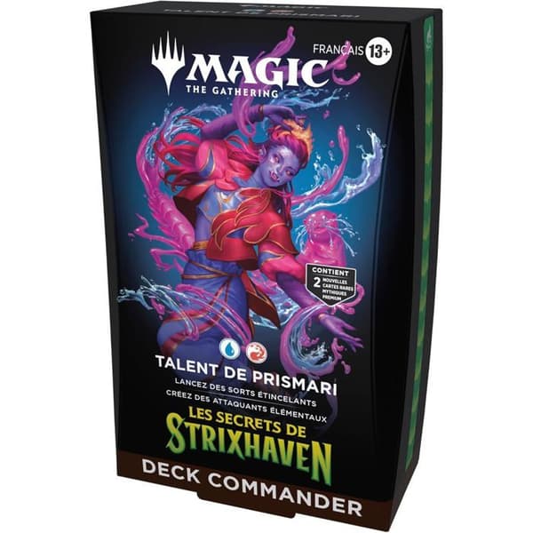 Commander Deck - Magic The Gathering - Strixhaven Hemligheterna - Prismari Talang-Decks