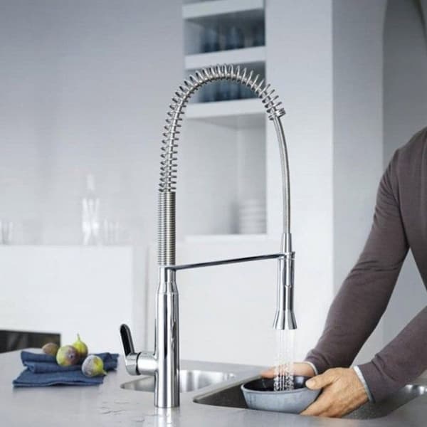 Blandare - GROHE - K7 medium - Svängbar - Krom - Diskbänk