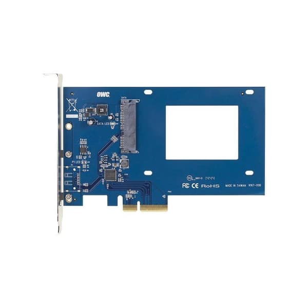 PCIe-kort (SSD-värdadapter) - OWC - Accelsior S - PCIe x4 - 2,5" SATA-diskar - SATA III 6 Gb/s