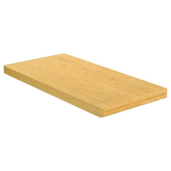 vidaXL Bordsskiva 50x100x4 cm Bambu 3154996