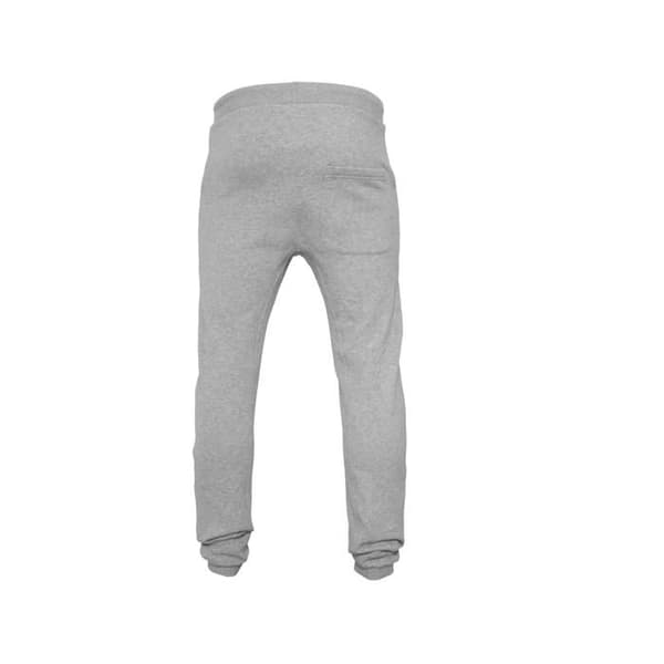 Bygg ditt varumärke Heavy Deep Crotch Sweatpants, Joggingbyxor, Grå chin, M Man