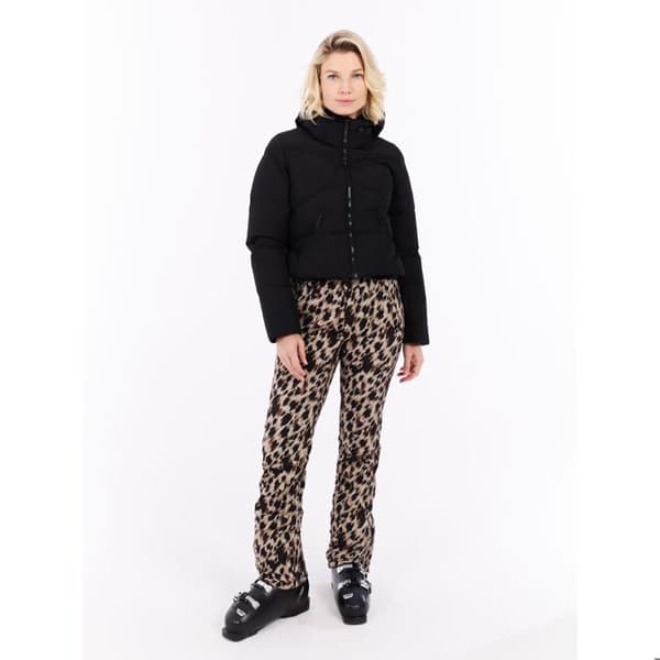 Skidjacka dam Protest Preppy - äkta svart