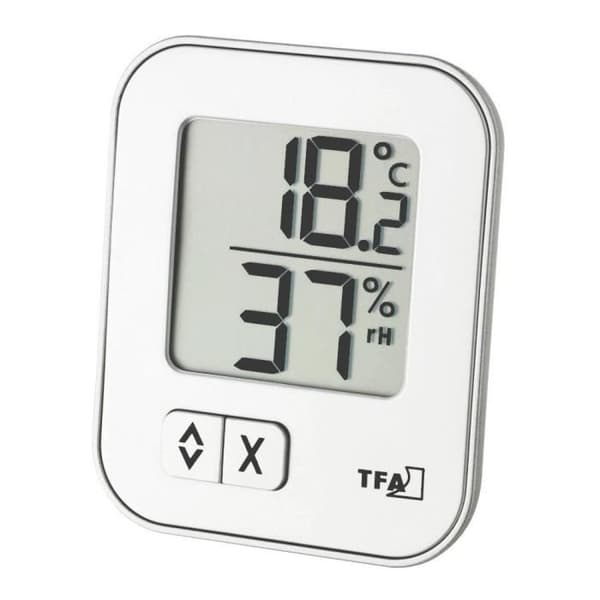 TFA Dostmann digital hygrometer-station MOXX TFA 30.5026.02 vit