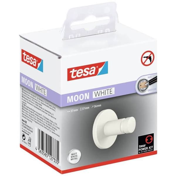 tesa MOON WHITE Limhanddukskrok i metall