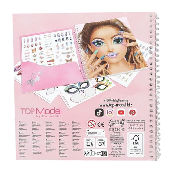 TOPModel klä mig upp ansikte