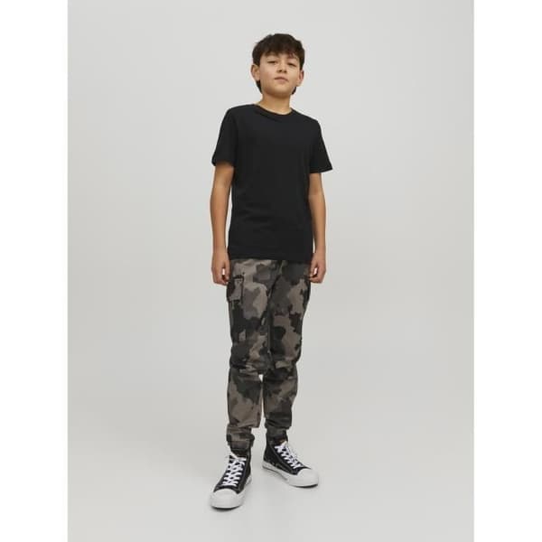 T-shirt barn Jack & Jones Organic Basic - Svart - Man - Barn