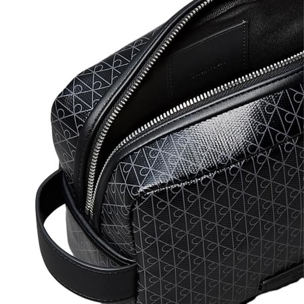 Svart Necessär för Män Calvin Klein Jeans Emblem