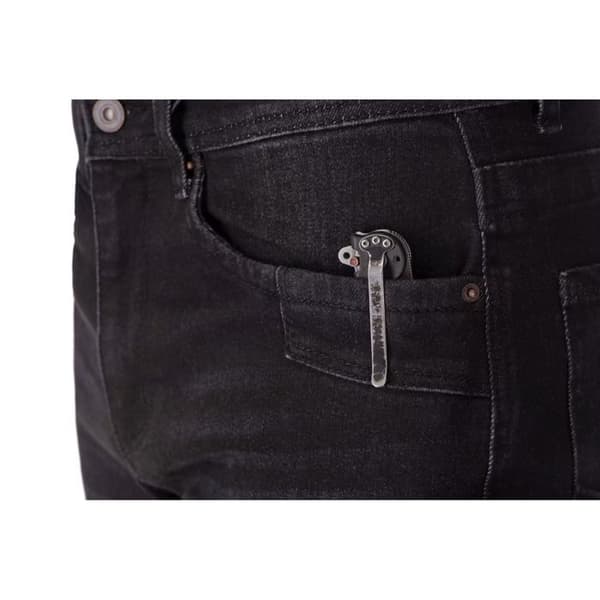 Jeans Regular Clawgear Tactical Flex - svart gråtvättad