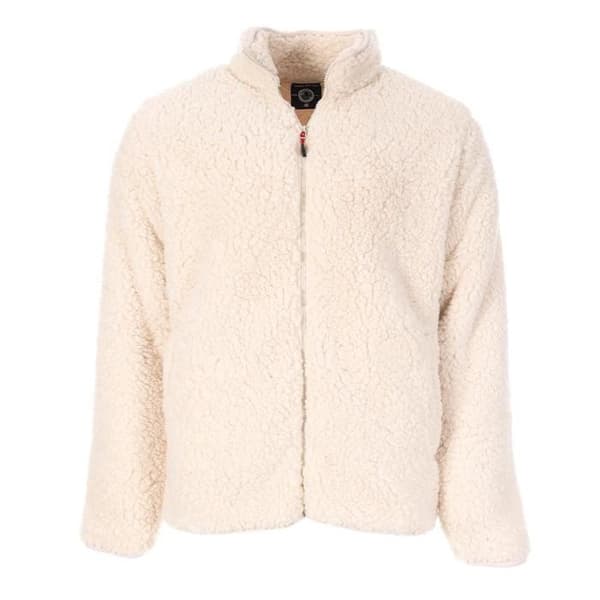 Sherpa-jacka Ecru Herr Paname Brothers Full Zip