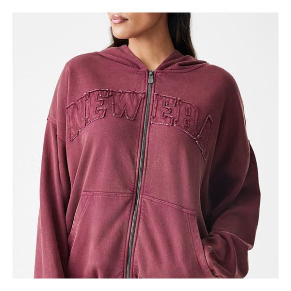 New Era tvättad hoodie