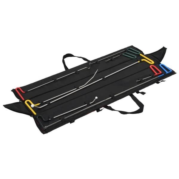 vidaXL Paintless Dent Removal Kit 8 st Rostfritt stål