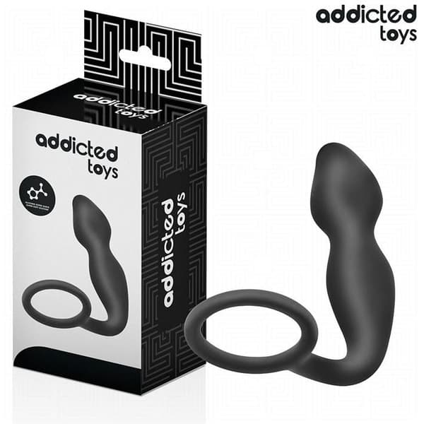ADDIKTERADE LEKSAKER - ADDIKTERADE LEKSAKER - ANALPLUGG MED RING MODELL 2
