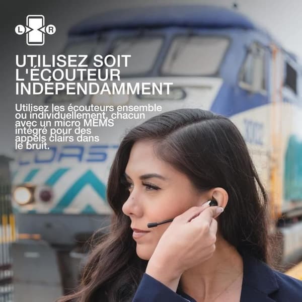 Jlab Work Buds True Wireless Earbuds Svart Bluetooth In-Ear-Hörlurar