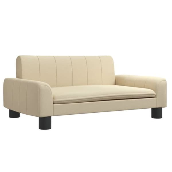 Barnsoffa kräm 70x45x30 cm tyg
