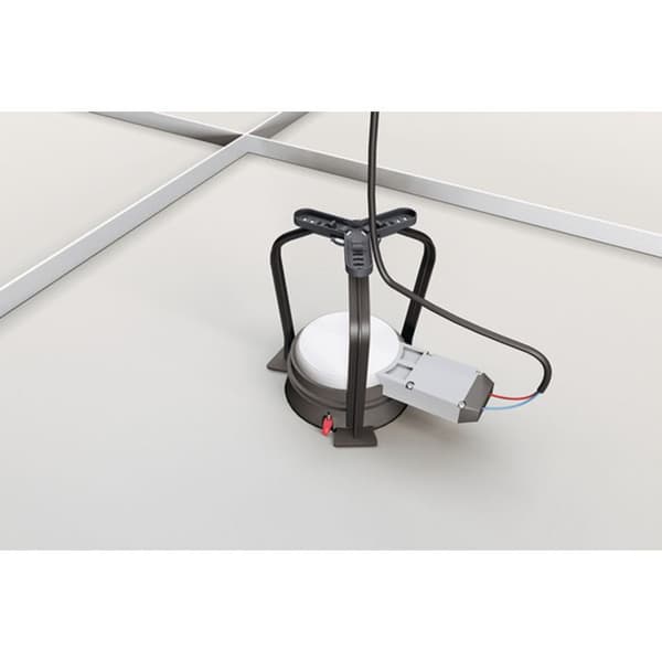 HellermannTyton SPOTCLIP KIT 150 - Nedljuslock för infällda spotlights svart