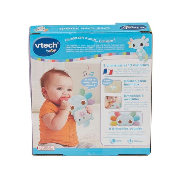 VTECH BABY - KROK KROK AXOLOTL - Blå