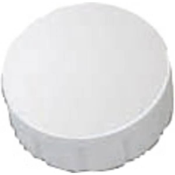 MAULsolid runda vita magneter Ø15×7 mm – 10-pack