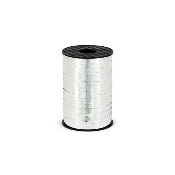 BOLDUC RUBAN CADEAU BRILLANT 5MMX225M ARGENT Grå, Argent