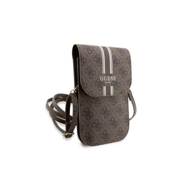 Axelväska Stripe 4G modell Guess Brown