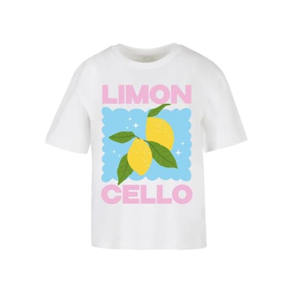 T-shirt dam Miss Tee Limon Cello