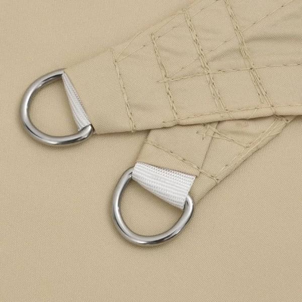 vidaXL Parasol Sail Oxford Tyg Rektangulär 2x3,5 m Beige 135146