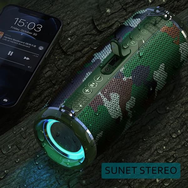 Hoco Xpress HC2 — Bärbar Bluetooth-högtalare 5.0 2x5W, svart