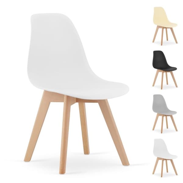 KOMMODE Chaise CHIETI - vit x 1 46x80x55 cm