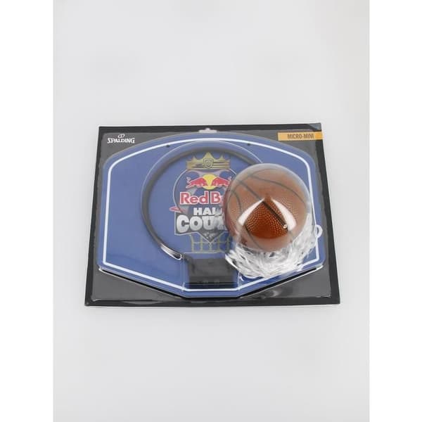 Mini basketkorg - SPALDING - Red Bull Micro - blå/vit - One size - 1 plats